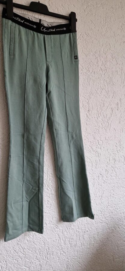 158 164 - Kiddo broek groen sweatpants (0125anm) - Afbeelding 3