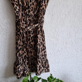 M - Liz Devy jurk dierenprint (0125kel1)