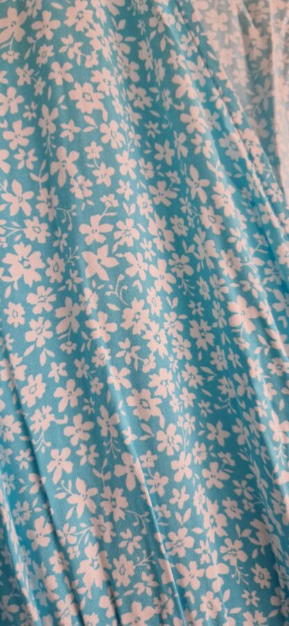 L - FB Sister jurk blauw wit (0125kel1) - Afbeelding 5