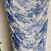 42 - Boohoo jurk blauw wit (0125kel1) - Afbeelding 5