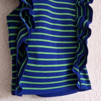 M - Only top blauw groen streep (0125kel1)