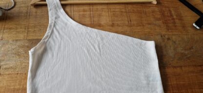XL - Shein curve top one shoulder (0125kel1)