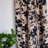 L - Shein rok beige zwart bloemen (0125kel1) - Afbeelding 3