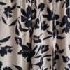 L - Shein rok beige zwart bloemen (0125kel1) - Afbeelding 4