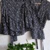 L - Only set rok en blousje bloementjes (0125kel2)