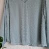 40 - Pageone blouse mintgroen (0125kel2)