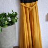 M - Shein jurk oker zwart (0125kel2) - Afbeelding 2