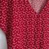 L - Shein jurk rood wit hartjes (0125kel2) - Afbeelding 4