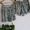 L - Shortama avocado (0125kel3)