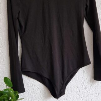 L - Shein bodystocking zwart (0125kel3)