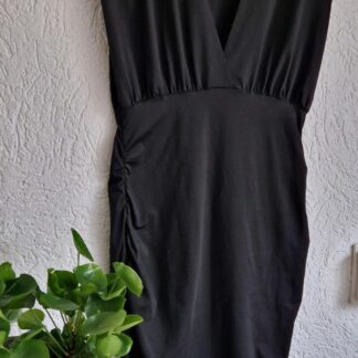 M - Shein jurk mouwloos zwart (0125kel3)