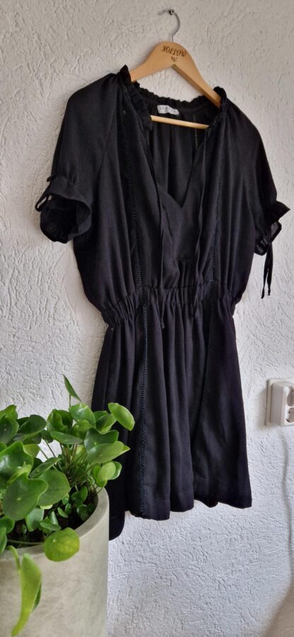 L - Loavies jurk zwart (0125kel3)