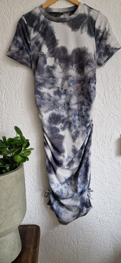XL - Shein jurk grijs maxi lengte (0125kel3)