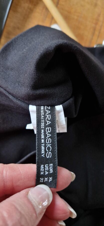 36/38 ipv XL - Zara legging basic zwart (0225ros1) - Afbeelding 4
