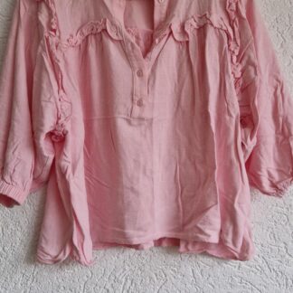 M - Eksept blousje roze (0225ros1)