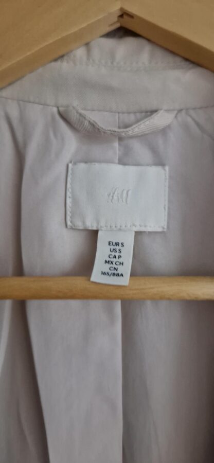 S - H&M blazer colbert beige (0225ros1) - Afbeelding 4