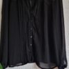 40 - Superstar blouse zwart transparant (0225ros1)