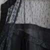 40 - Superstar blouse zwart transparant (0225ros1) - Afbeelding 5