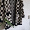 M/L - Only vest zwart wit ruit (0225ros3) - Afbeelding 3