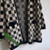 M/L - Only vest zwart wit ruit (0225ros3)