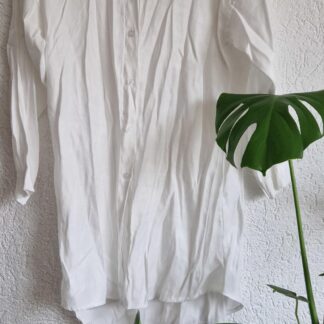M/L - Made in Italy maxi blouse wit