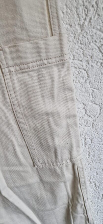 38 - H&M broek roomwit zakken (0225ros2) - Afbeelding 4