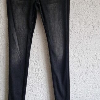 28 - MET jeans gewassen zwart stretch (0225ros2)