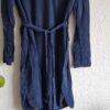 38 - Yessica jurk blauw ceintuur (0225ros2)