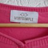 44 - Very Simple vest roze witte dots (0225ros2) - Afbeelding 4