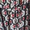 M - Akoz Paris jurk print (0225ros2) - Afbeelding 5