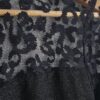 M - New Collection jurkje zwart met kant (0225ros2) - Afbeelding 4