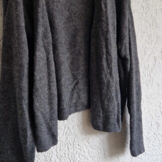 M - H&M vest basic grijs (0225ros5)