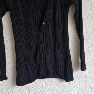 M - WE vest zwart basic (0225ros5)
