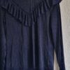 M/L ipv XL - Aaiko blouse top blauw zilver (0225ros5) - Afbeelding 2