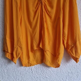 M - Mango tuniekblouse oranje (0225ros5)