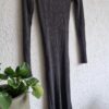 M - Object jurk grijs zilver (0225ros5)