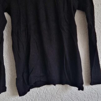 M - H&M trui zwart sierknopen (0225ros5)