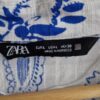 L - Zara blouse blauw wit (0225ros5) - Afbeelding 5