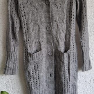 S - Esprit vest wol grijs (0225ros4)