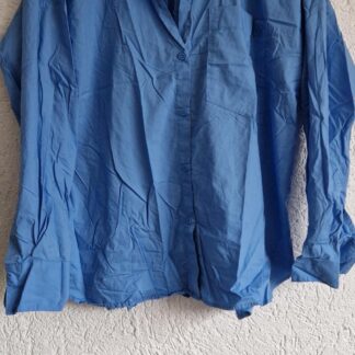 M - H&M blouse blauw als nieuw (0225ros4)