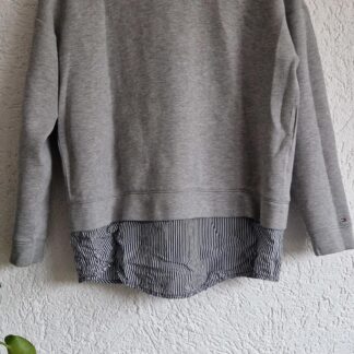 L (XL) - Tommy Hilfiger sweater met blouse (0225ros4)