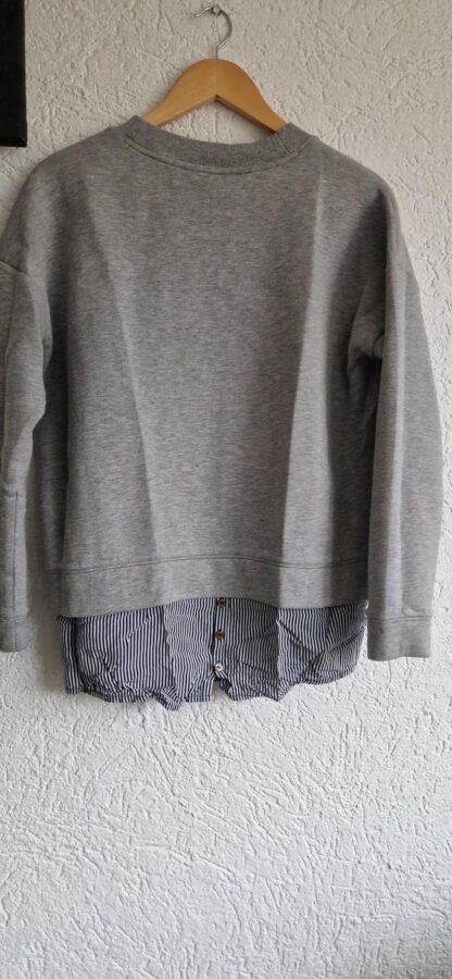 L (XL) - Tommy Hilfiger sweater met blouse (0225ros4) - Afbeelding 6
