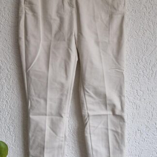 38 ipv 40 - H&M pantalon zandkleur als nieuw (0225ros4)