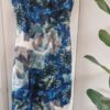 36 - H&M jurk jurk wit blauw groen nieuw (0225may1)