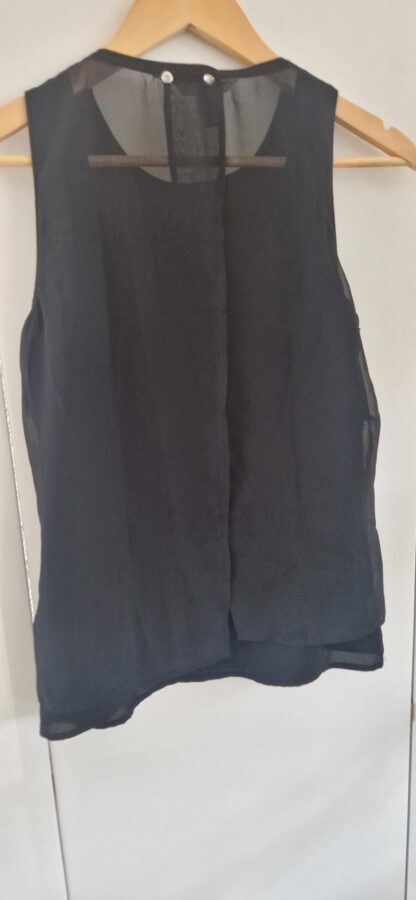 34 - H&M top met glitter zwart nieuw (0225may1) - Afbeelding 6