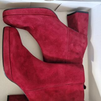 39 - Gabor laars enkellaars bordeaux nieuw