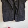 170 176 - Looxs jeans gilet zwart (0325meg2)