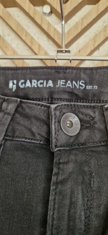 27/34 - Garcia jeans zwart flared leg (0325meg2) - Afbeelding 4