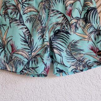 M - Shiwi zwemshort aqua bloemen (0325meg3)