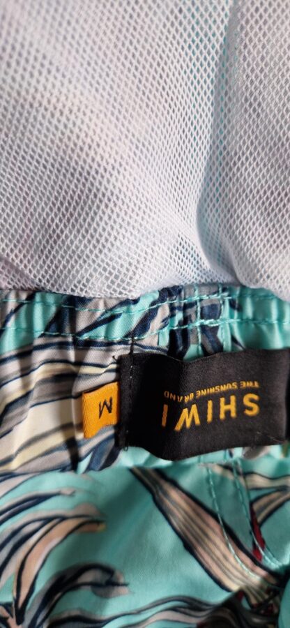M - Shiwi zwemshort aqua bloemen (0325meg3) - Afbeelding 5